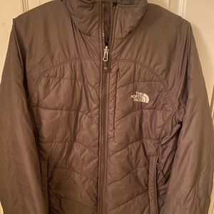 Brown North Face Puffer Jacket